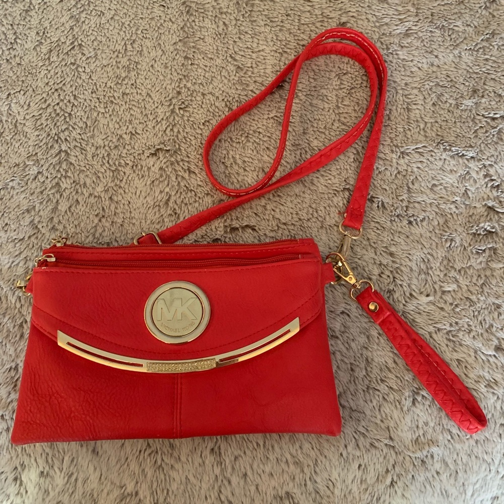 Michael Kors red purse
